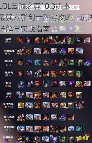 LOL云顶之弈10.3版本最强六影剑士阵容攻略：玩法详解与实战指南